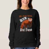 Lesser Red Panda Sweatshirt (Vorderseite)