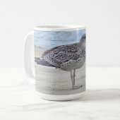 Lesser Schwarzweißmöwe Kaffeetasse (Vorderseite Links)