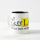 LessLawn Tasse (Vorderseite Links)
