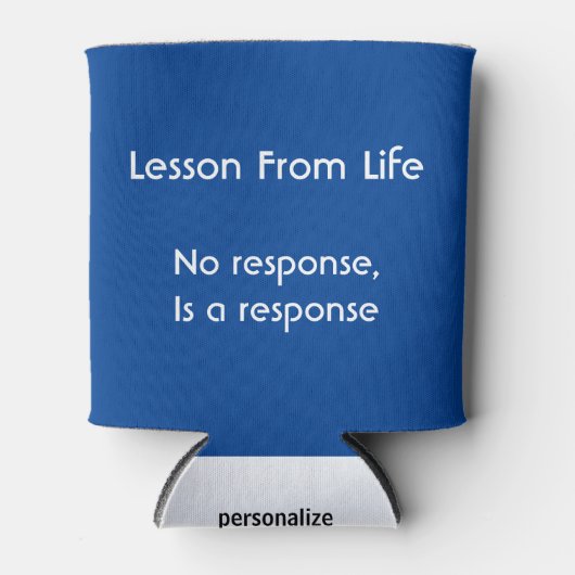 Lesson Can Cooler Dosenkühler (Vorderseite)