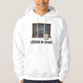 Lesson in Chaos | Academic Burnout Vibes Hoodie (Vorderseite)