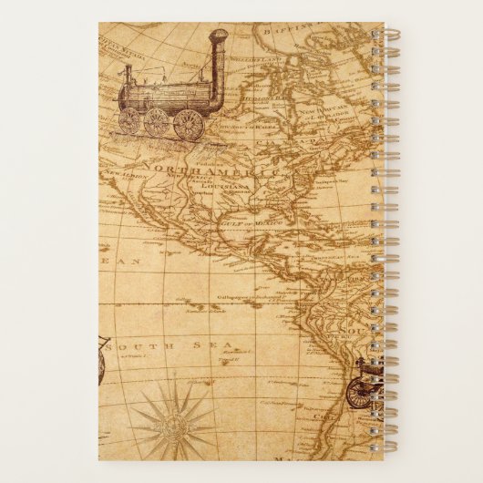 LESSON PLANNING WITH NAME travel theme Planer (Rückseite)