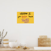 Lesson Poster (Küche)