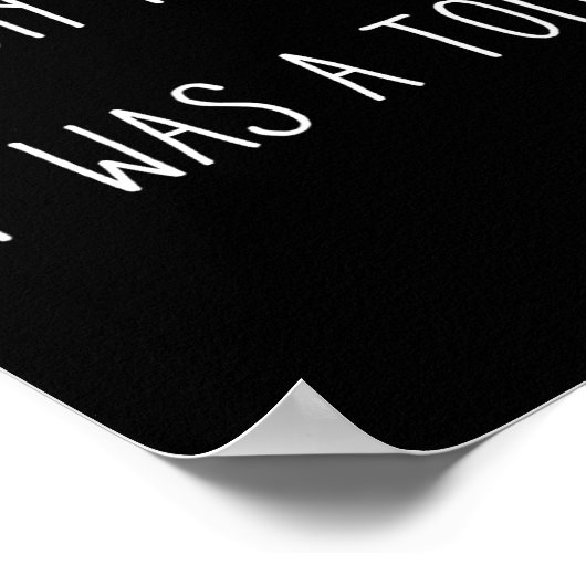 Lest I Didnt Fall Llerina Sprichwort Geschenk T-Sh Poster (Ecke)