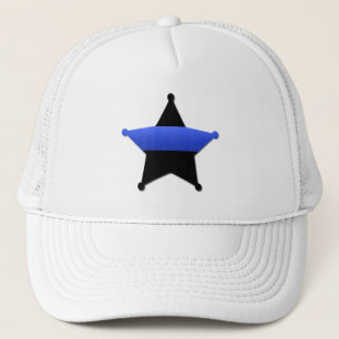 Lest we vergiss - Die Thin Blue Line Abzeichen Tru Truckerkappe