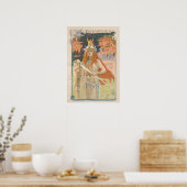 L'Estampe Moderne: Brunnhild, Gaston Bussiere Poster (Küche)