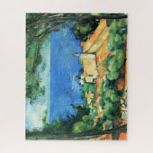 L'Estaque mit Roten Roofs von Paul Cezanne Puzzle (Vertikal)