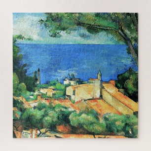 L'Estaque mit Roten Roofs von Paul Cezanne Puzzle