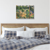 L'Estaque, View Through the Pines by Paul Cezanne Leinwanddruck (Insitu (Schlafzimmer))