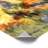 L'Estaque von Pierre Renoir, Vintager Impressionis Poster (Ecke)