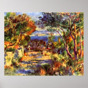 L'Estaque von Pierre Renoir, Vintager Impressionis Poster