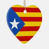 "L'Estelada Blava" katalanische Keramik Ornament (Rechts)