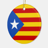 "L'Estelada Blava" katalanische Keramikornament (Links)
