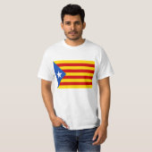 "L'Estelada Blava" katalanische T-Shirt (Vorne ganz)