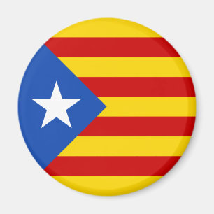 "L'Estelada Blava" Katalanische Unabhängigkeitsfla Magnet
