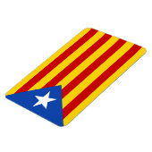 "L'Estelada Blava" Katalanische Unabhängigkeitsfla Magnet (Linke Seite)