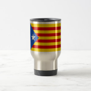 "L'Estelada Blava" Katalanische Unabhängigkeitsfla Reisebecher