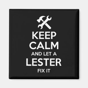 Lester Funny Surname Birthday Family Tree Wiederse Magnet