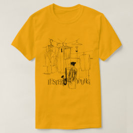 Lester Young Jazz Vintag Illustration T-Shirt