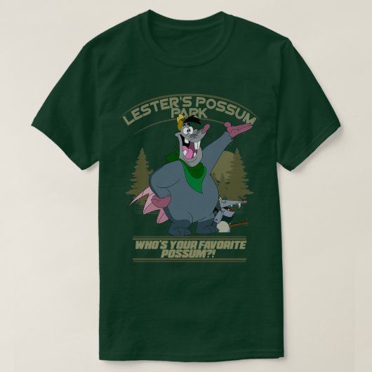 Lesters Possum Park T-Shirt (Design vorne)