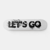 LEST'S GO SKATEBOARD (Horizontal)