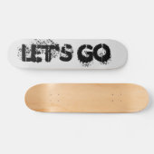 LEST'S GO SKATEBOARD (Horizontal)