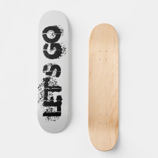 LEST'S GO SKATEBOARD (Vorderseite)
