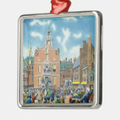 Lesung der Unabhängigkeitserklärung Ornament Aus Metall (Links)