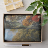 Lesung des Briefes von Francis Boucher Seidenpapier (Geschenk)