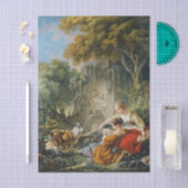 Lesung des Briefes von Francis Boucher Seidenpapier (Handwerk)