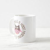 Lesung ist ein Schrei Kaffeetasse (Vorderseite Links)