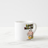 Lesung ist MOO-velous Espressotasse (Vorderseite Rechts)