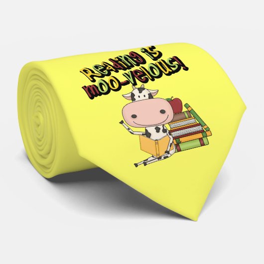 Lesung ist MOO-velous Krawatte (Gerollt)