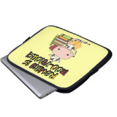 Lesung ist MOO-velous Laptopschutzhülle (Vorne Knopf)