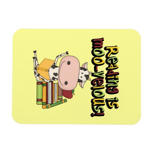 Lesung ist MOO-velous Magnet (Horizontal)