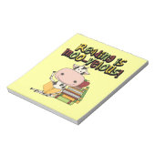 Lesung ist MOO-velous Notizblock (Rotiert)