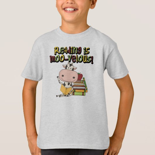 Lesung ist MOO-velous T-Shirt (Vorderseite)