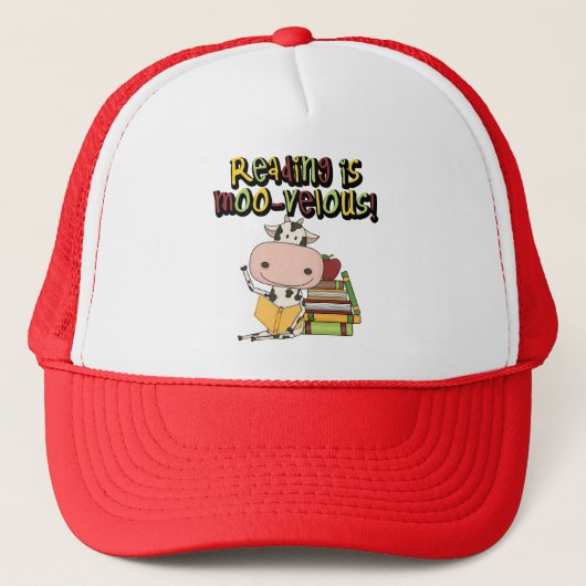 Lesung ist MOO-velous Truckerkappe (Vorderseite)