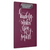 Lesung macht Sie intelligent Klemmbrett (Rechts)