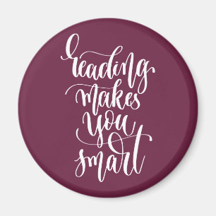 Lesung macht Sie intelligent Magnet