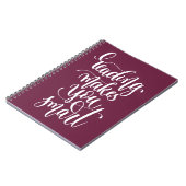 Lesung macht Sie intelligent Notizblock (Linke Seite)