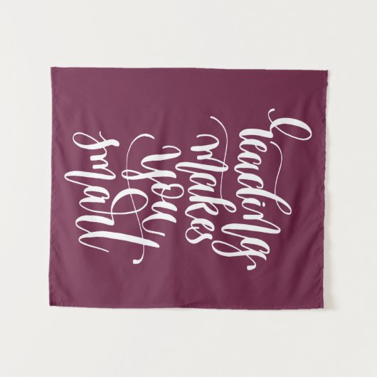 Lesung macht Sie intelligent Wandteppich (Vorderseite (Horizontal))