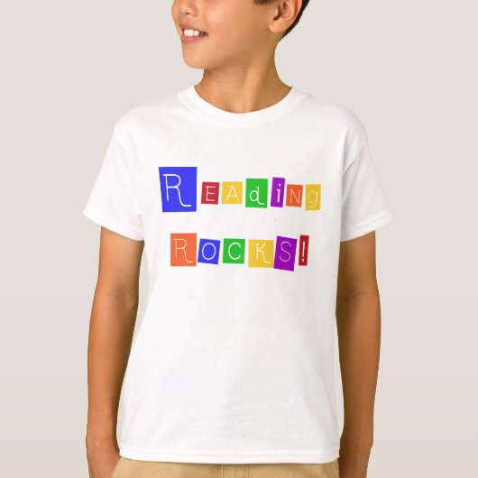 Lesung schaukelt T-Shirts und Geschenke (Vorderseite)