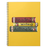 Lesung und Schreiben und Arithmetik Notizblock (Vorderseite)