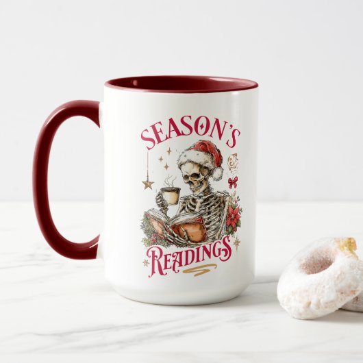 Lesungen der Jahreszeit Tasse (Mit Donut)