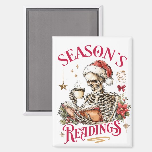 Lesungen der Saison Magnet (Vorderseite/Rückseite)