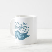 LESZEIT KAFFEETASSE (Vorderseite Links)