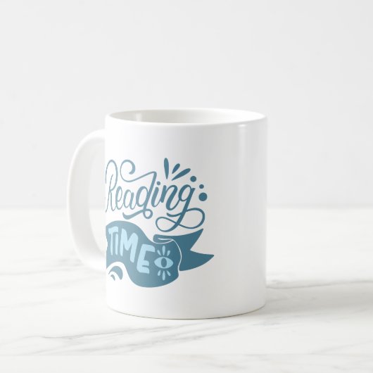 LESZEIT KAFFEETASSE (Vorderseite Links)