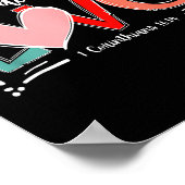 Let All That You Do Be Done In Love, Christian Val Poster (Ecke)