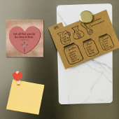 Let All That You Do Be Done in Love Heart Magnet